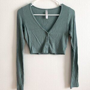 Alo Yoga Cropped Cardigan